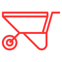 JR Fencing wheel barrow icon